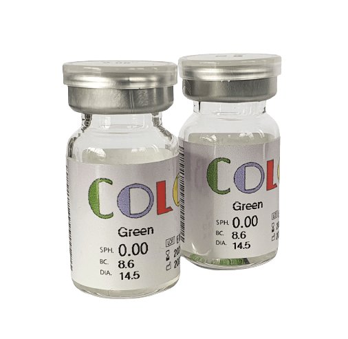 Green ColorMax Colored Contacts