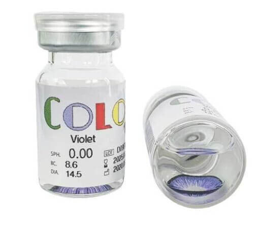 Violet ColorMax Colored Contacts