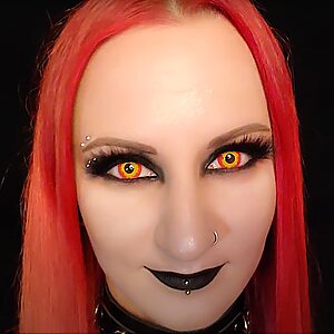 Fire Halloween Contacts - Gothika