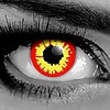Red Wolf Halloween Contact Lenses