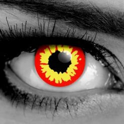 Red Wolf Halloween Contact Lenses