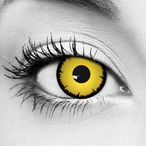 Angelic Yellow Contact Lenses