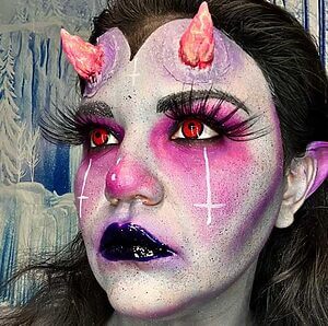 Angelic Red Contact Lenses - Gothika