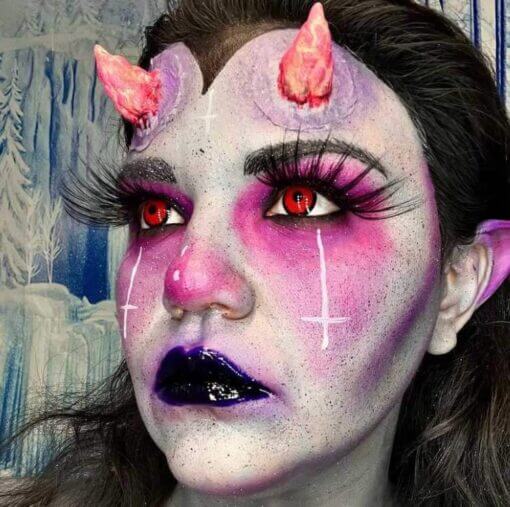 Angelic Red Contact Lenses - Gothika