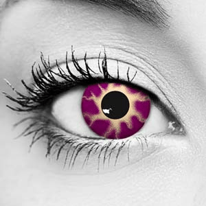 Purple Tempest Halloween Lenses
