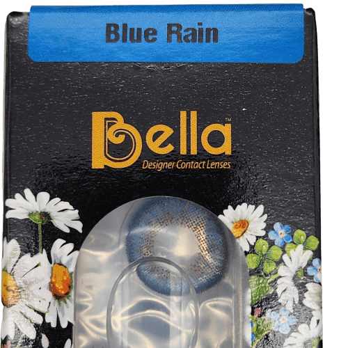 Blue Rain Colored Contacts - Bella Cosmetic Lenses