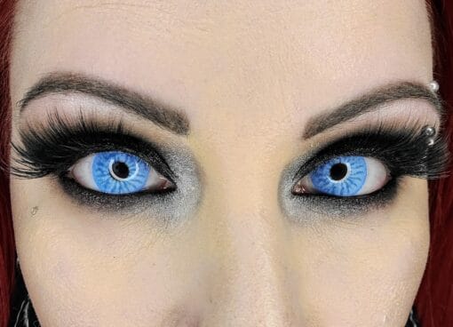 blue contacts