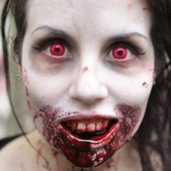 Zombie red Contact Lenses