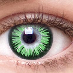 chic green envy contact lenses
