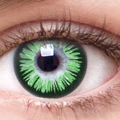 chic green envy contact lenses
