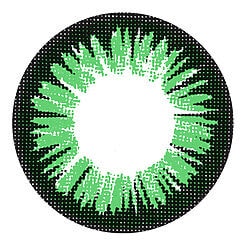 Chic Green Envy Colored Contacts