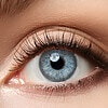 Chic Brilliant Blue Colored Contact Lenses