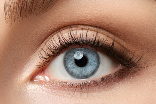 Chic Brilliant Blue Colored Contact Lenses