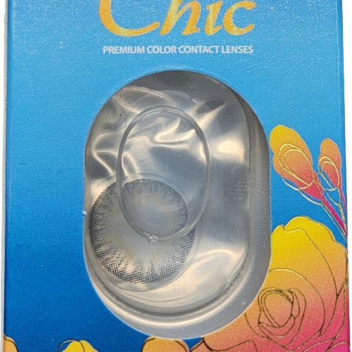 Chic Gray Colored Contacts