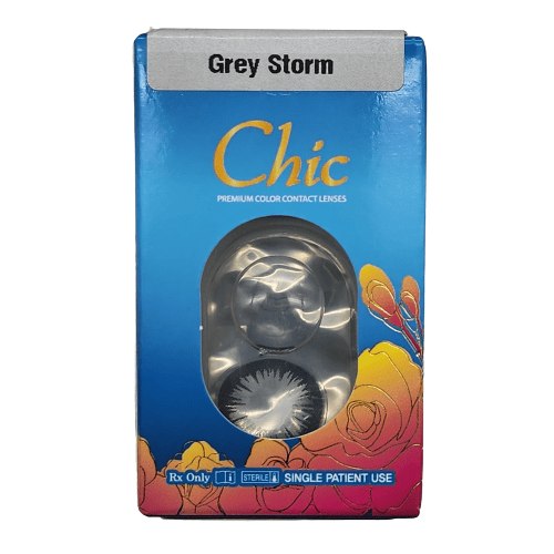 Chic Gray Storm Colored Contacts