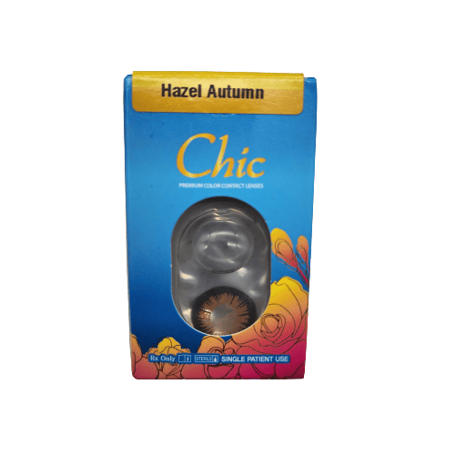 Chic Hazel Autumn Colored Contacts