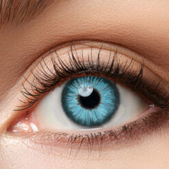 Chic Ocean Blue Colored Contacts