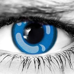 Gothika Tsukino bright blue anime contact lenses for cosplay