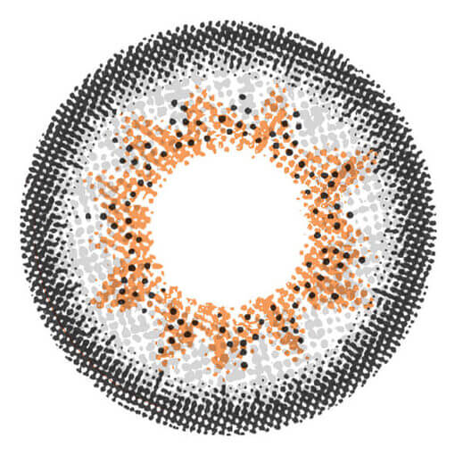 Chic Platinum Gray Colored Contacts