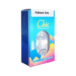 Chic Platinum Gray Contact Lenses