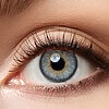 Chic Platinum Gray Colored Contacts