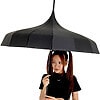 Gothic Black Pagoda Umbrella - Image 2