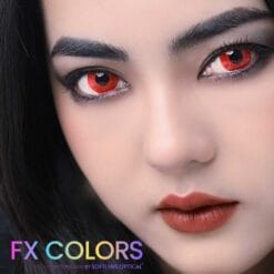 Red Vampire Lenses By Softlens