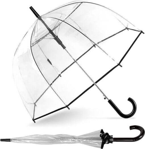 Gothic Rebel Bubble Umbrella