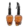 Full Size Adjustable Skull Spray Bottle - Amber - Image 2