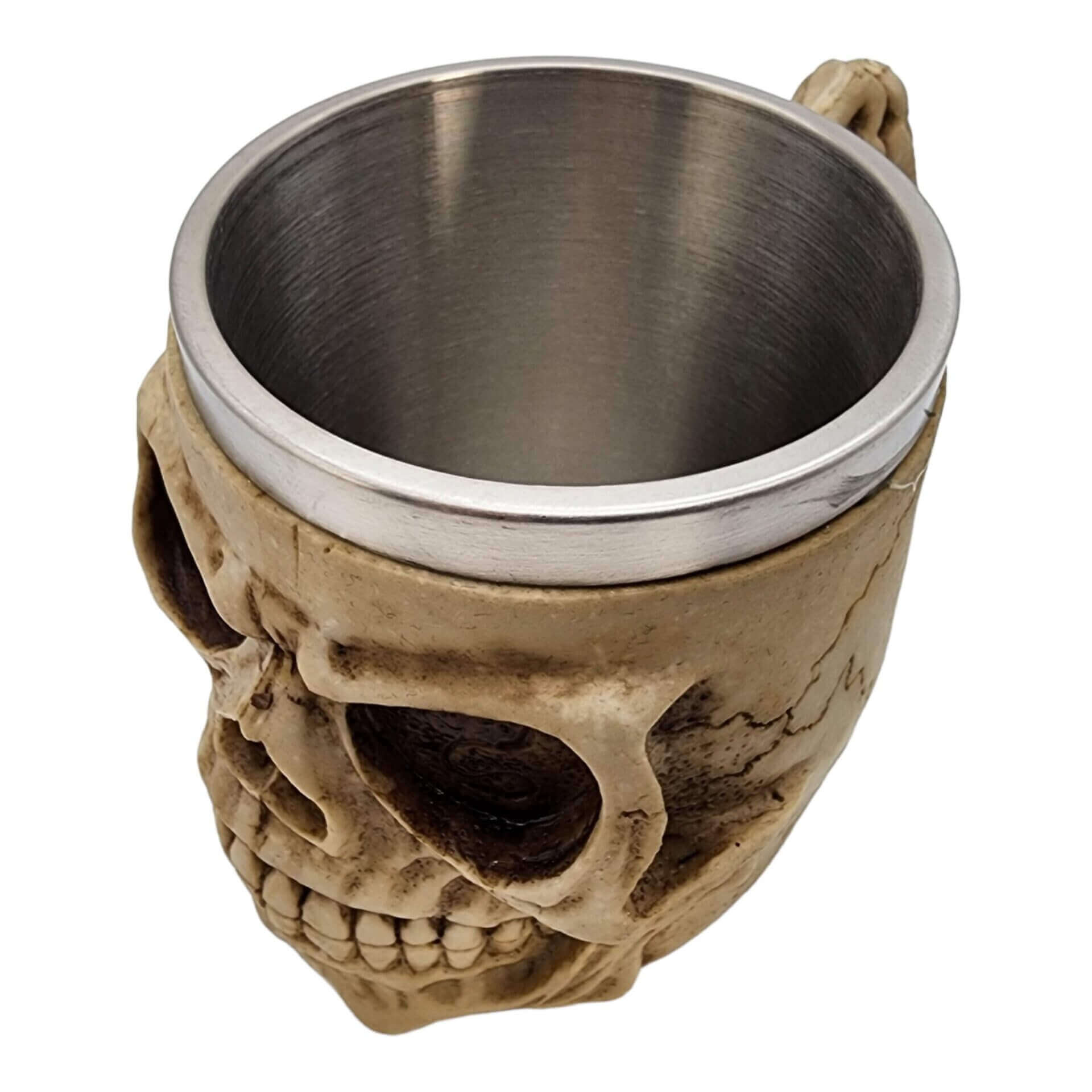 Skull Overlord Resin And Stainless Steel Hot/Cold Mug