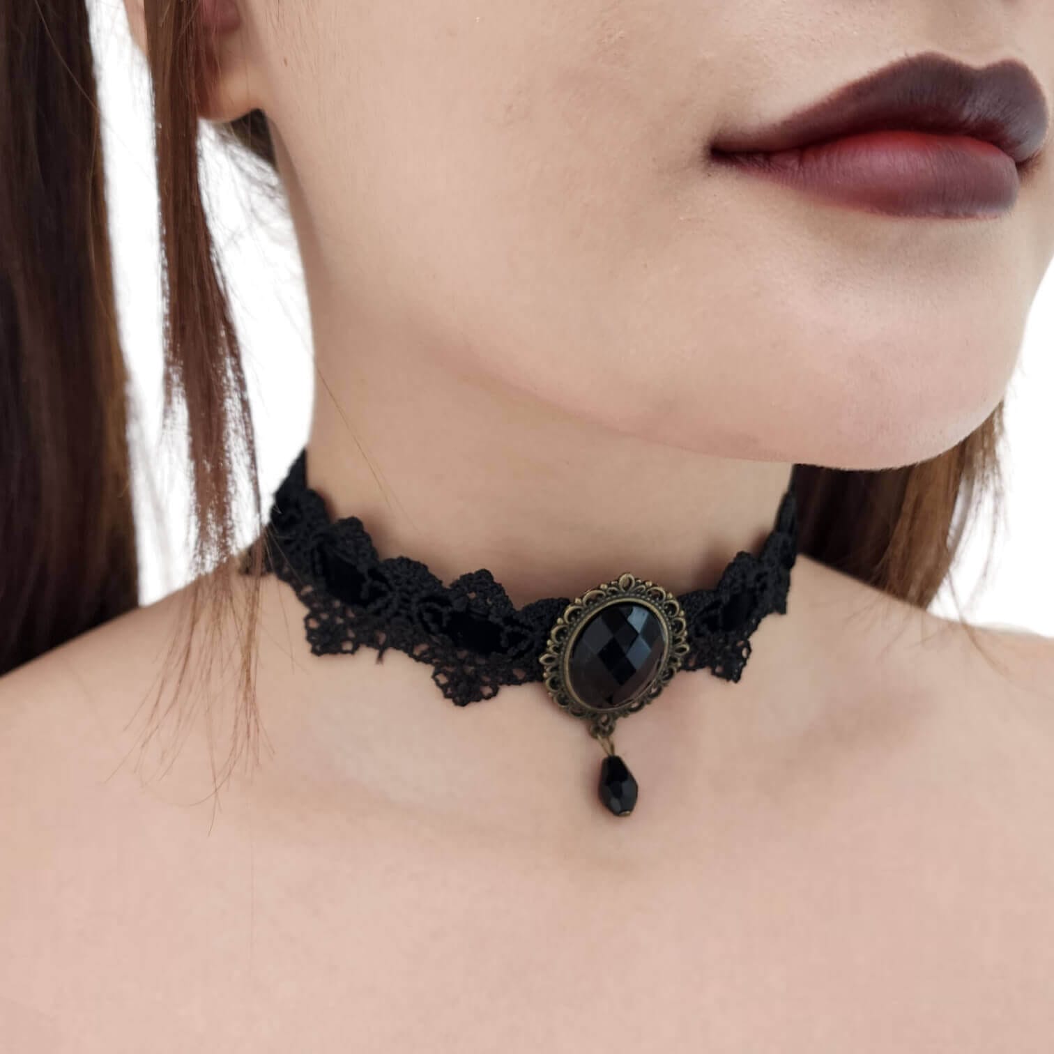 Classic Essentials Goth Choker 