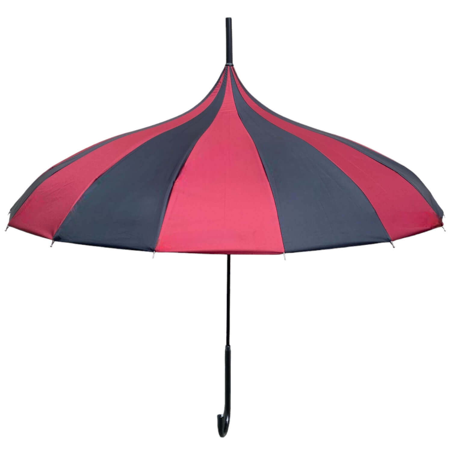 Black & Blood Wine Gothic Pagoda Umbrella