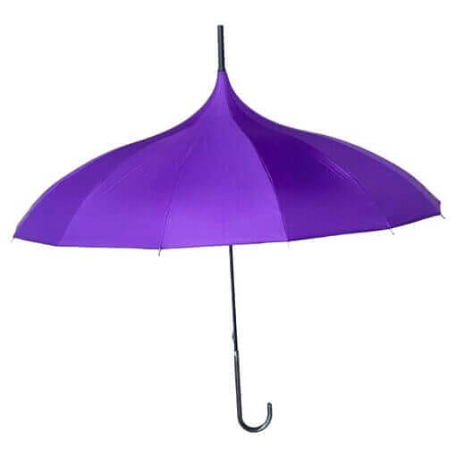 Royal Purple Gothic Pagoda Umbrella