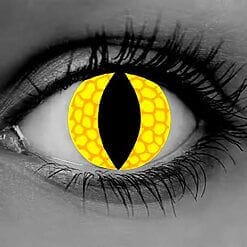 Yellow Reptile Lenses - Gothika