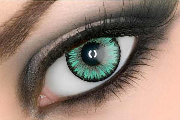 Leaf Green Colored Contacts - Venus Color Pro Lenses - Gothika