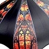 Gothic Rebel Custom Printed Vampire Gothic Pagoda Umbrella TWO PACK - Artisan Collection - BONUS Dark Wing Pagoda Umbrella (Hallowed Glass Bonus Kit) - Image 3